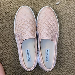 Steve Madden Pink Slip On Sneakers
